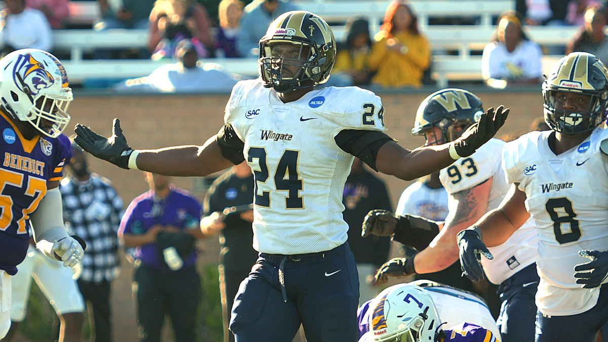 Wingate Defensive End Marquise Fleming