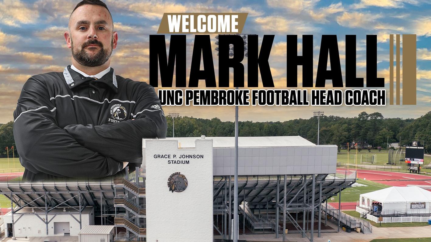 UNC Pembroke head coach Mark Hall