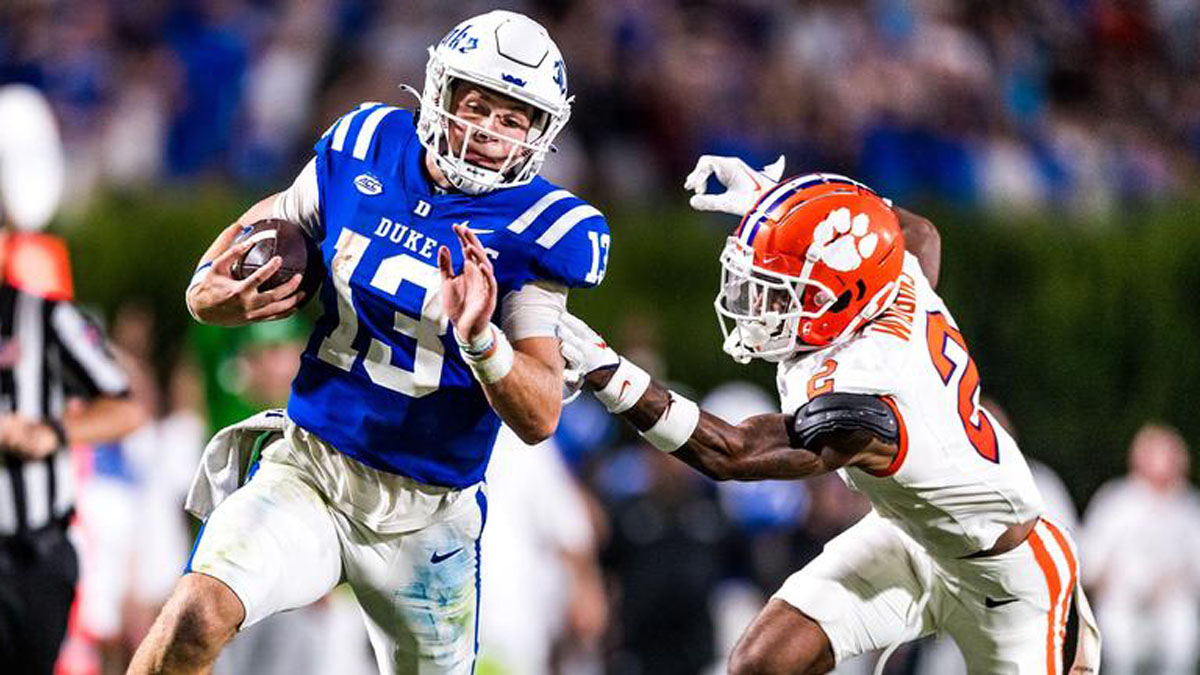 Duke football needed Riley Leonard to beat Florida State