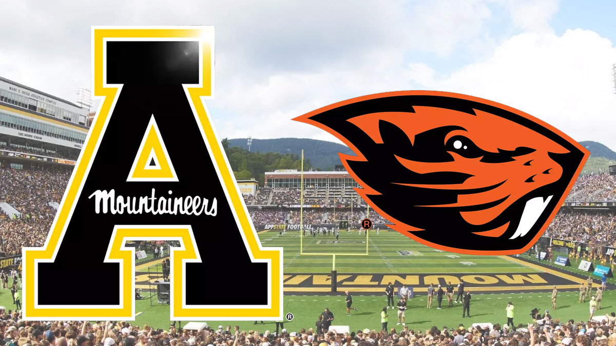 Appalachian State football will host Oregon State football