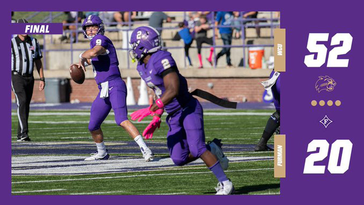 Western Carolina quarterback Cole Gonzales threw for 620 yards and 5 TDs