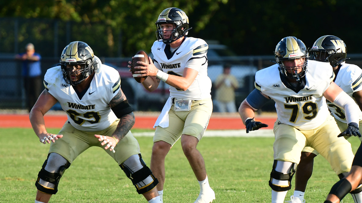 Wingate football beat Limestone College