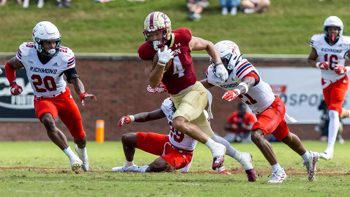 Elon wide receiver Chandler Brayboy