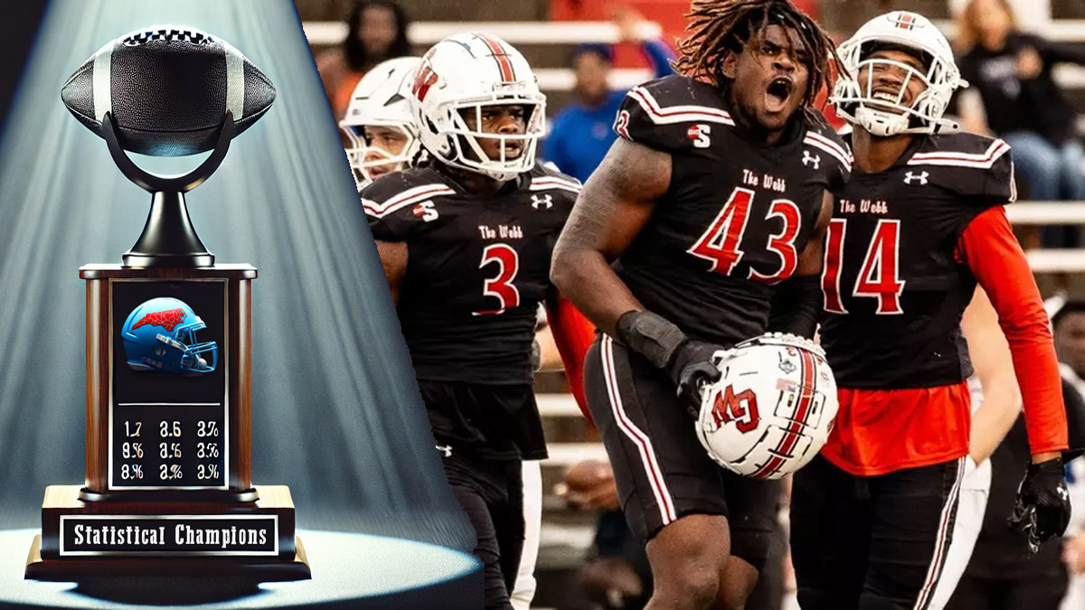 Gardner-Webb defensive players celebrate a sack during their intense game against Eastern Illinois in Week 11.