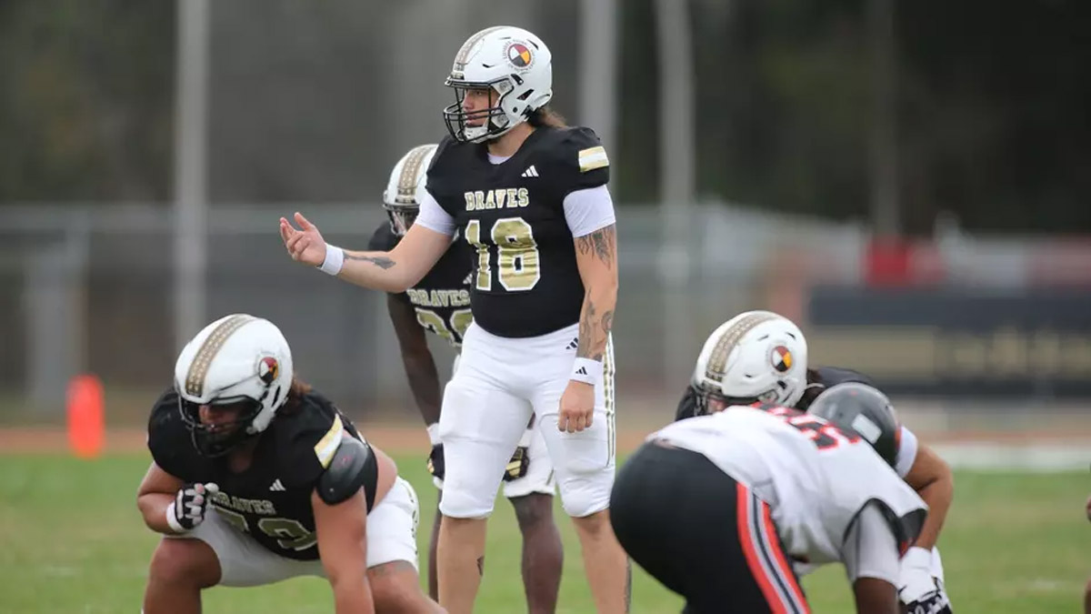 Caleb Locklear, UNC Pembroke football quarterback