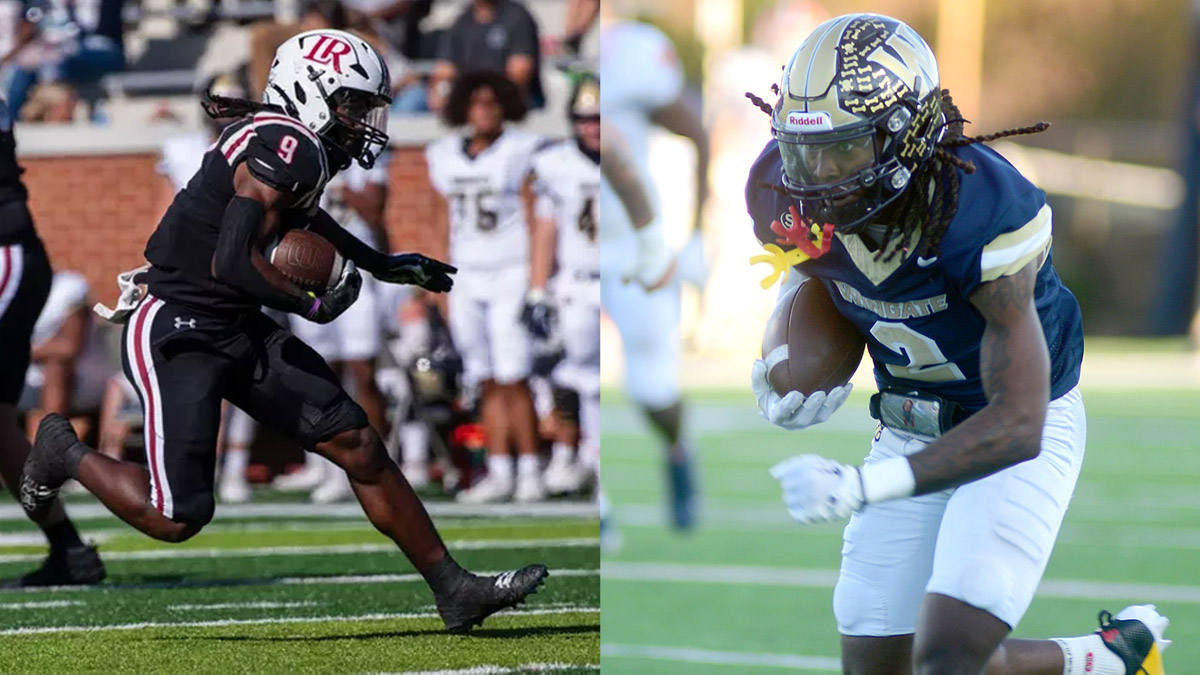 Lenoir-Rhyne’s Jamir Fox and Wingate’s Evan McCray will experience D2 football playoff games November 2024.