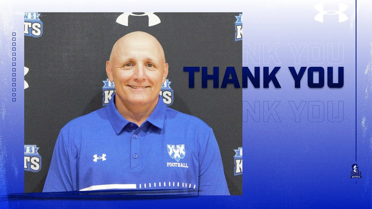 St. Andrews announcement that Bob Curtin is not returning as head football coach.