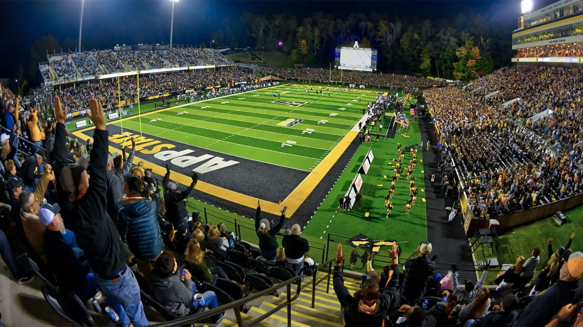 App State football's Kidd Brewer Stadium