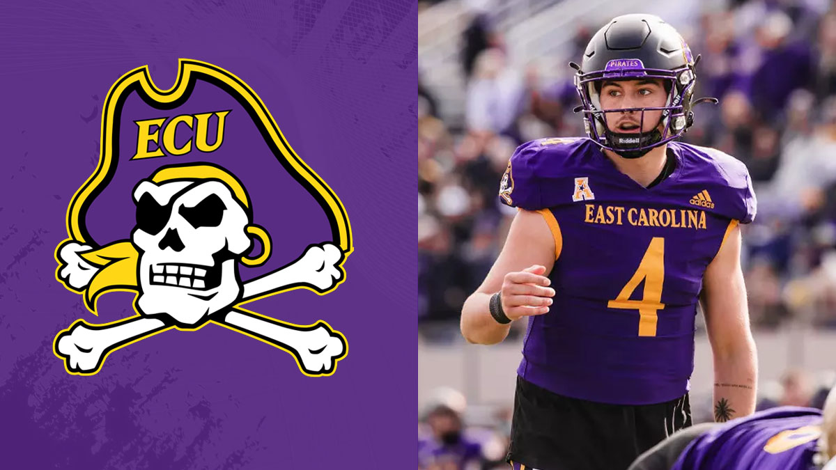 Returning starting quarterback Katin Houser and the ECU Pirates will open the season at NC State.