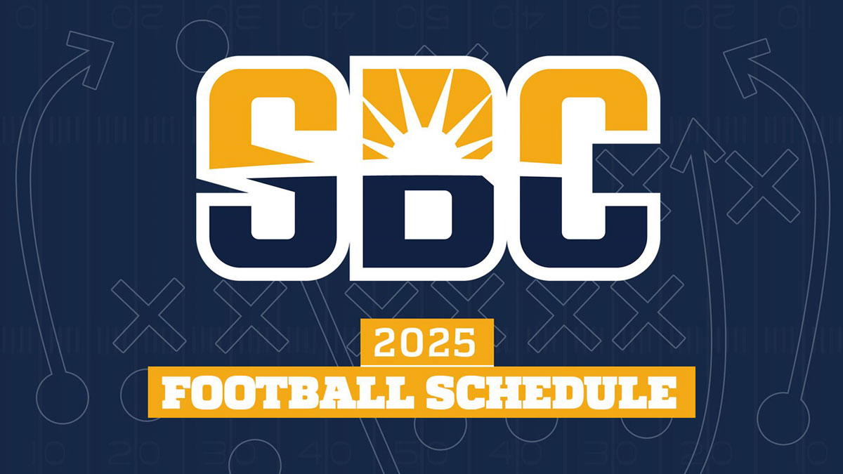 Sun Belt Conference 2025 football schedule announcement with league logo and conference branding