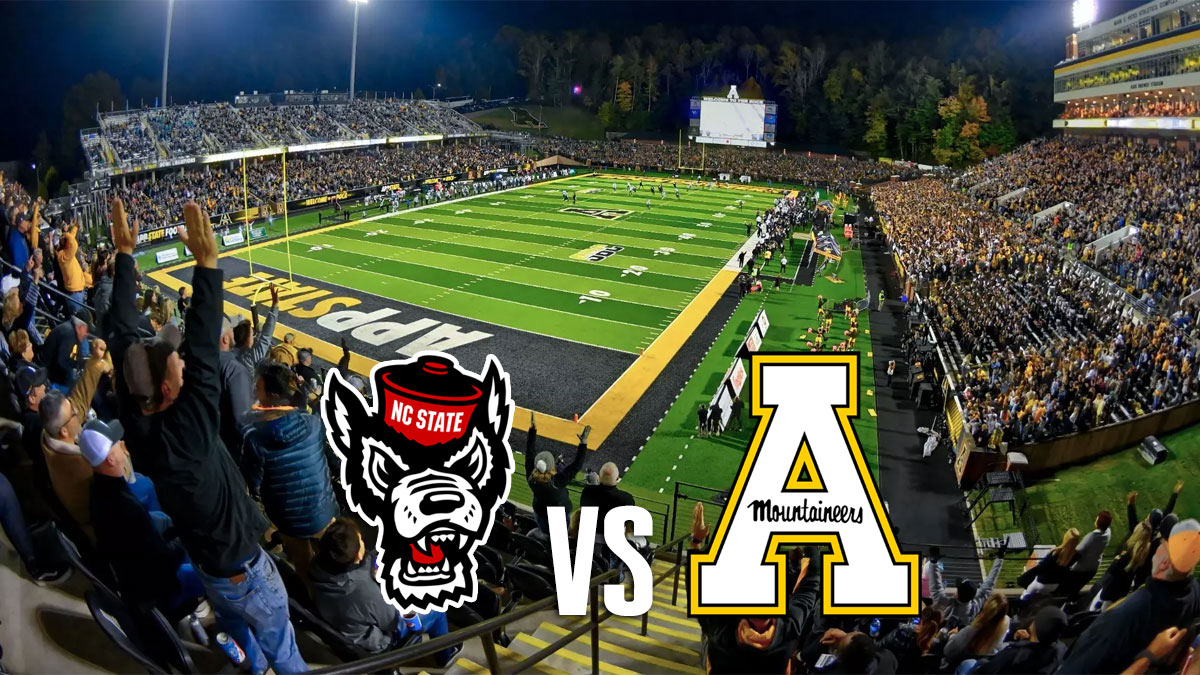 Kidd Brewer Stadium during an App State football game