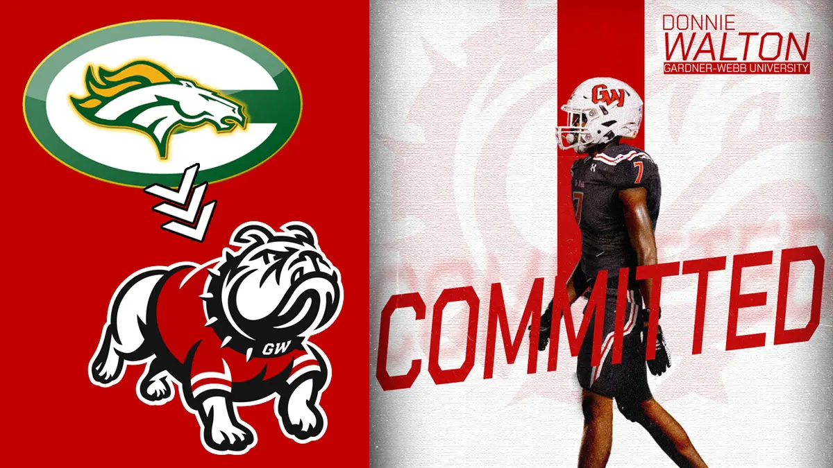 Shelby's Donnie Walton announced his commitment to Gardner-Webb for 2026.