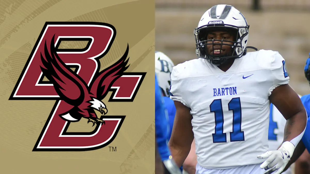 Barton transfer linebacker/edge E'lla Boykin announced his commitment to Boston College.