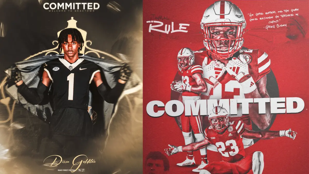 Devin Goldston & Jamal Rule - NCFootballNews Leesville Road's Devin Goldston (Wake Forest) and Charlotte Christian's Jamal Rule (Nebraska) announce their college commitments.