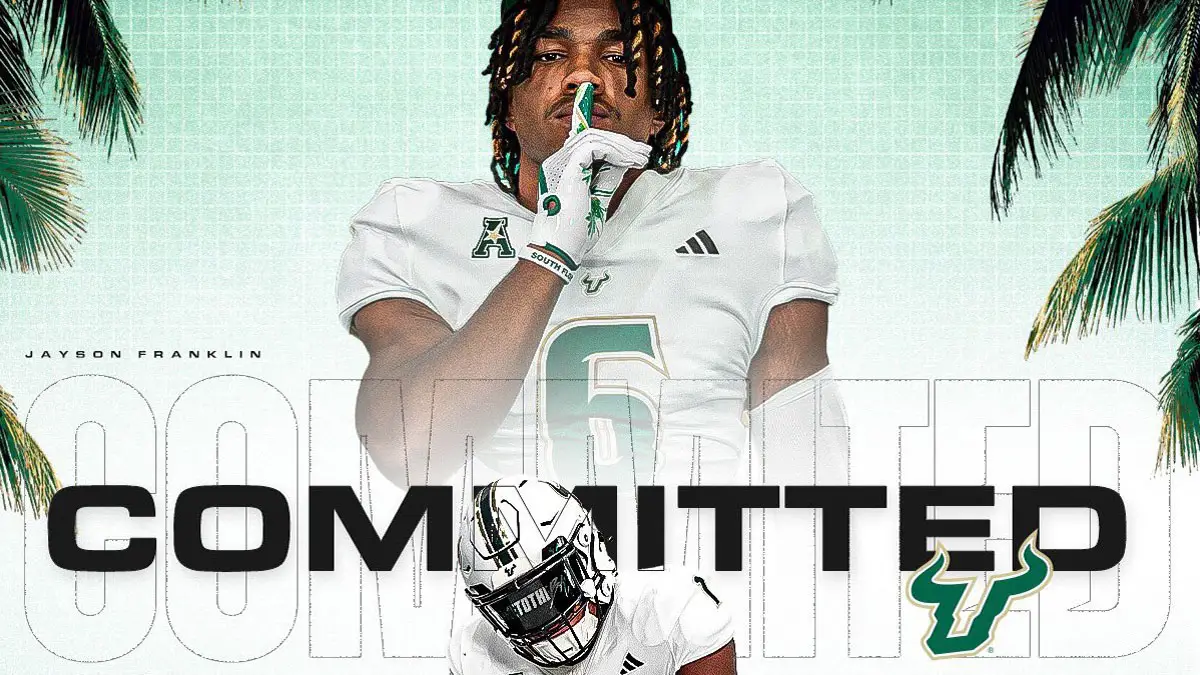 Seventy-First running back Jayson Franklin has committed to USF for 2026.