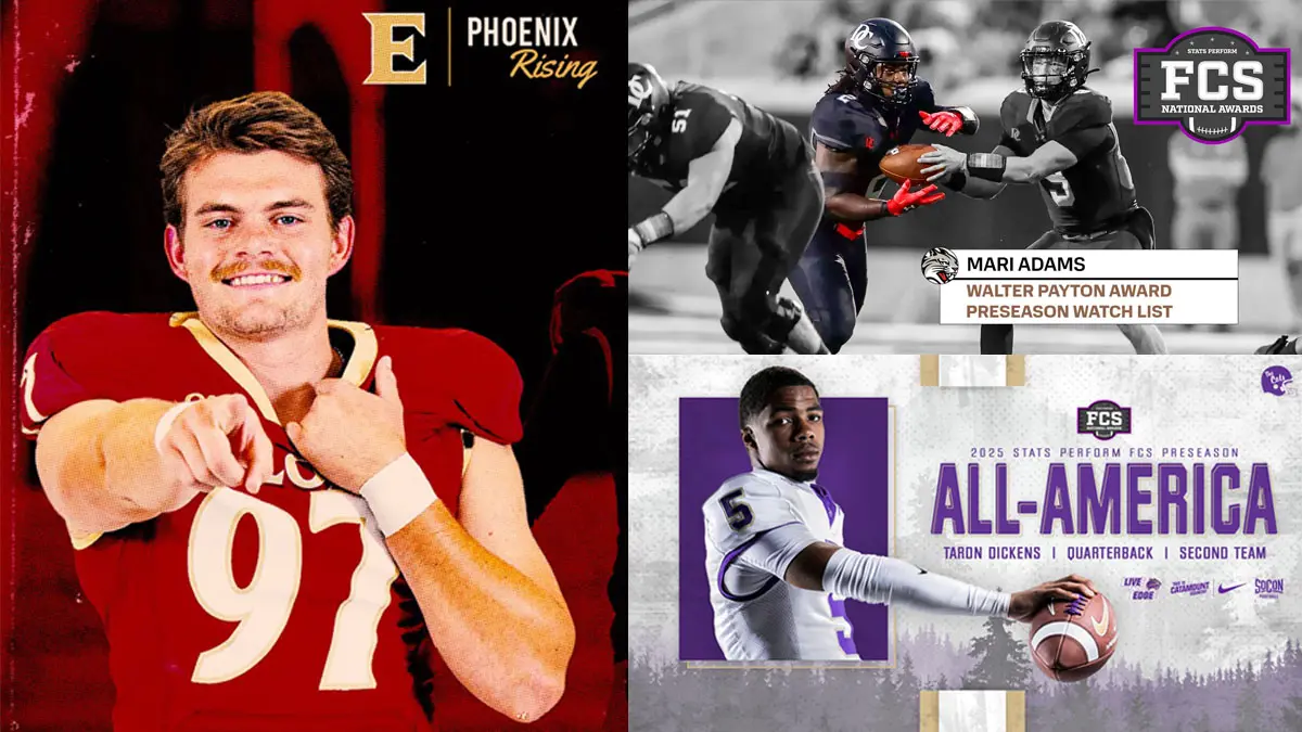 North Carolina FCS football players getting preseason national recognition include Elon's Jeff Yurk, Davidson's Mari Adams and WCU's Taron Dickens.