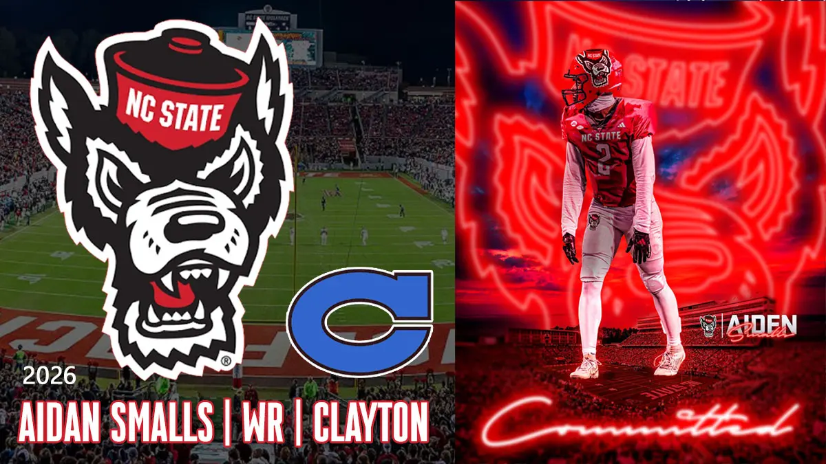 Aidan Smalls | NC State commit 2026 - NCFootballNews Aidan Smalls has flipped his college commitment from Rice to NC State