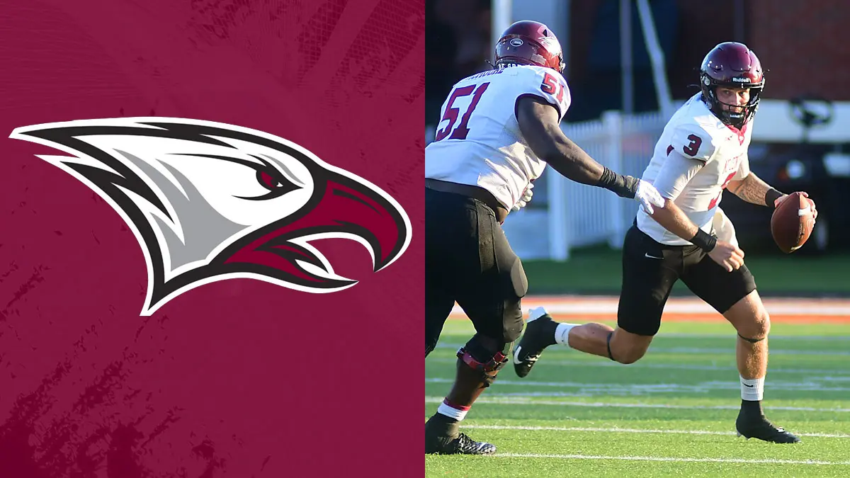 North Carolina Central quarterback Walker Harris is pictured as the Eagles announce a change in the 2025 football schedule.