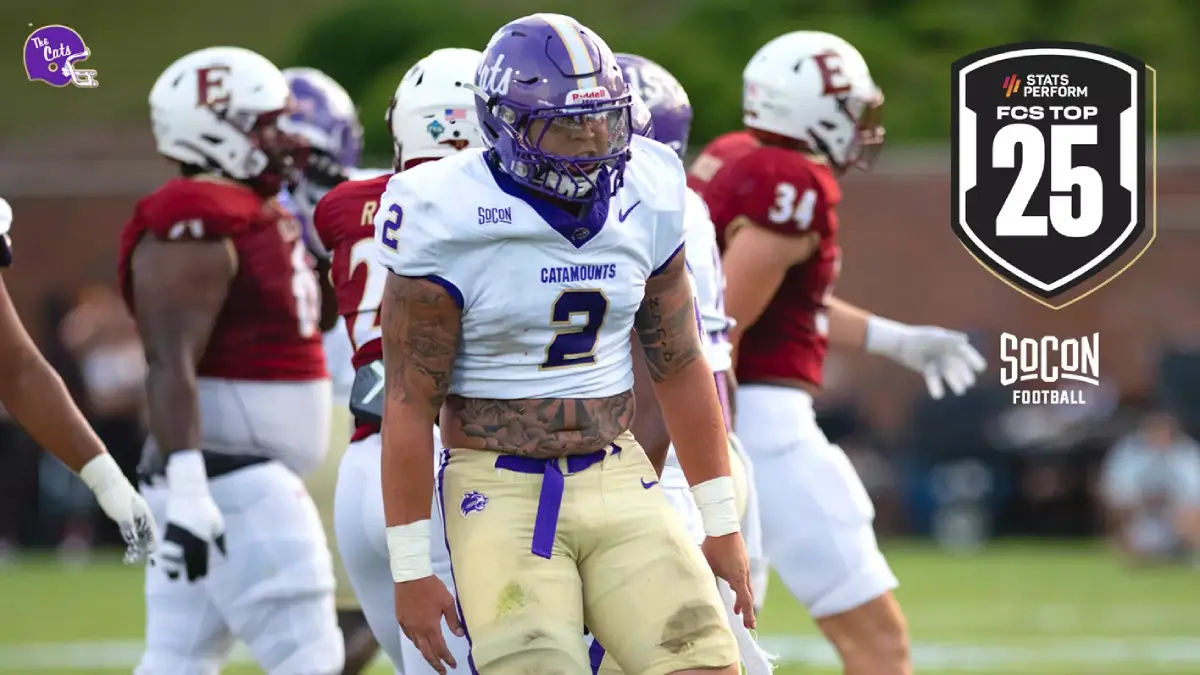 Western Carolina enters the 2025 season ranked in the top 20 by Stats Perform and Hero Sports.
