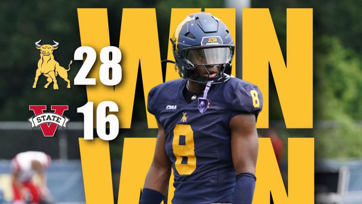 Johnson C. Smith beat nationally ranked Valdosta State in D2 football action.