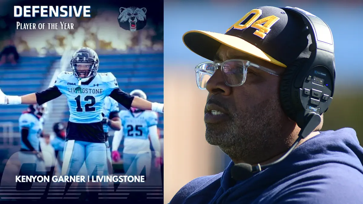 Livingstone's Kenyon Garner and Johnson C. Smith coach Maurice Flowers earned two of the top CIAA football awards for 2025.