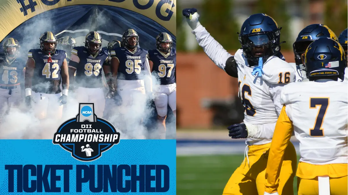 Wingate and Johnson C. Smith football getting ready for the D2 playoffs.