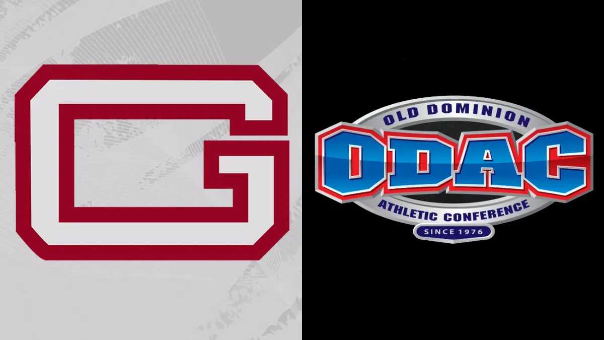 Guilford College and ODAC logos used as a featured image for Guilford football story