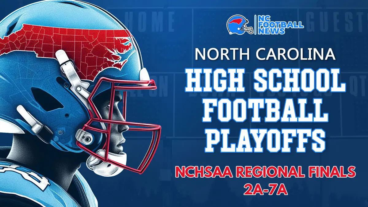 North Carolina high school football scoreboard for the 2A-7A NCHSAA regional final round