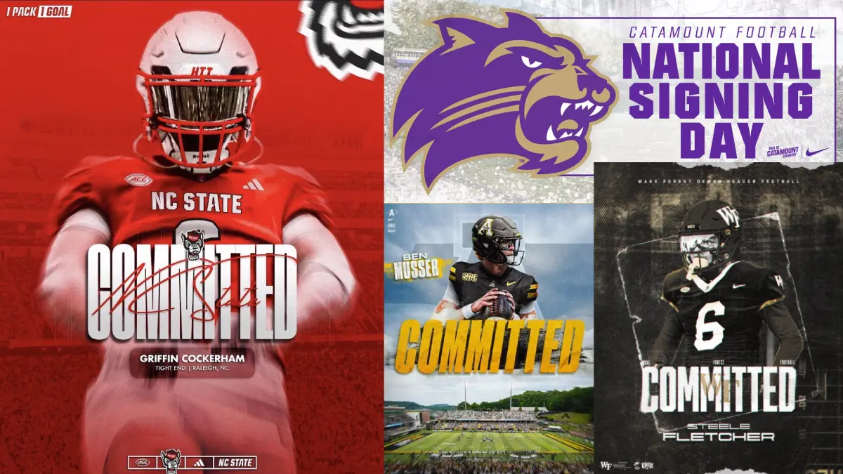 Football Commit North Carolina College Football 2027 Commitments Tracker (FBS & FCS ...