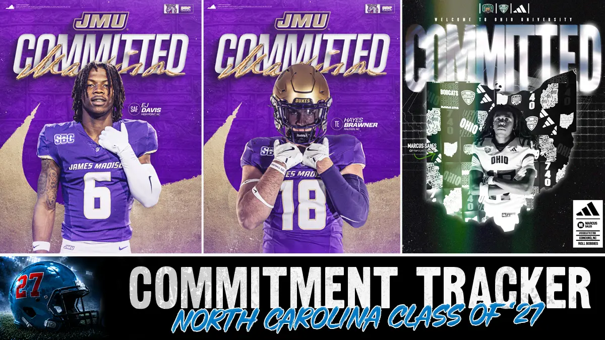 Commit graphics side-by-side for Evander Davis, Hayes Brawner and Marcus Sales