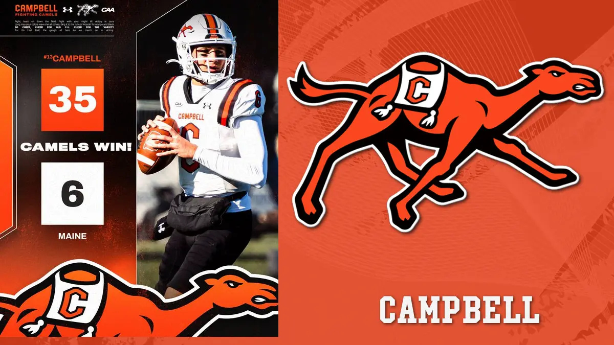 Campbell football beat Maine 35-6 to improve to 7-1 on the season